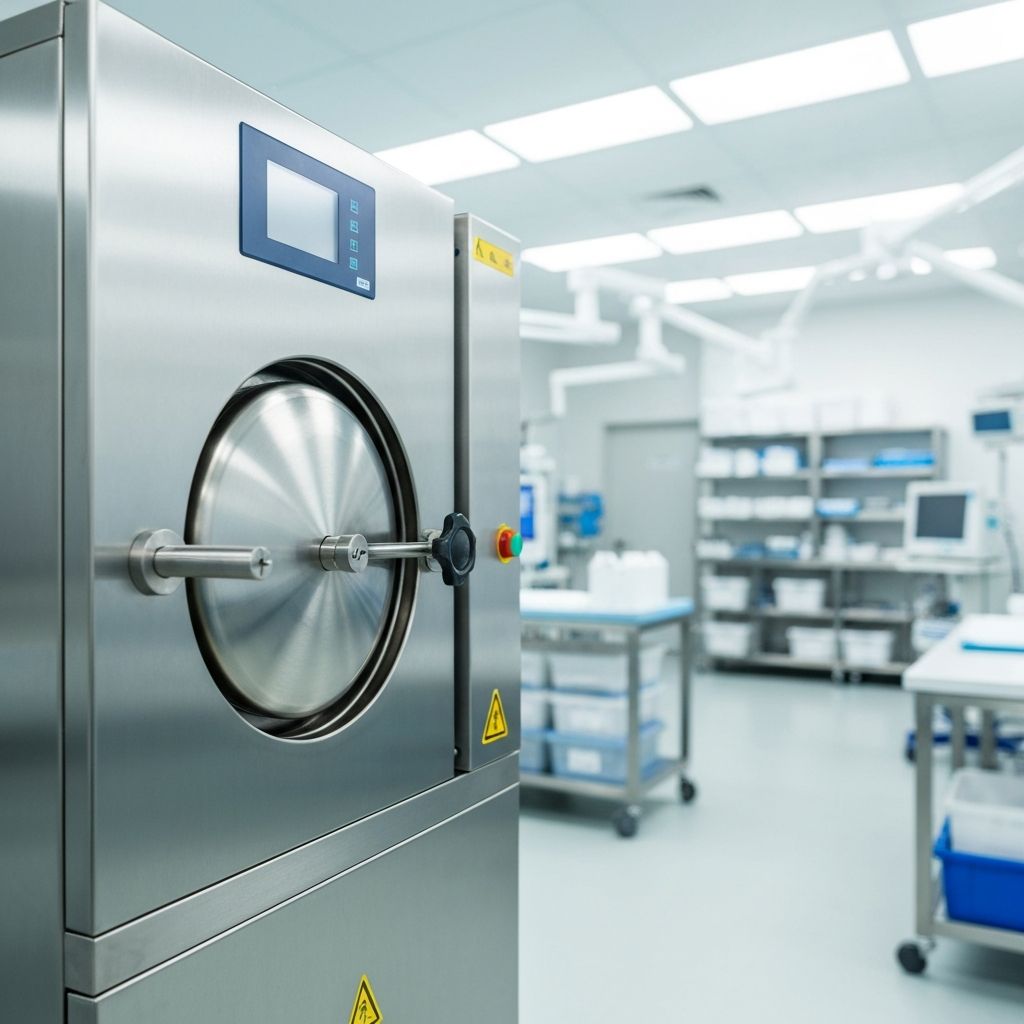 Quy trình tiệt trùng dụng cụ y tế với máy Melag